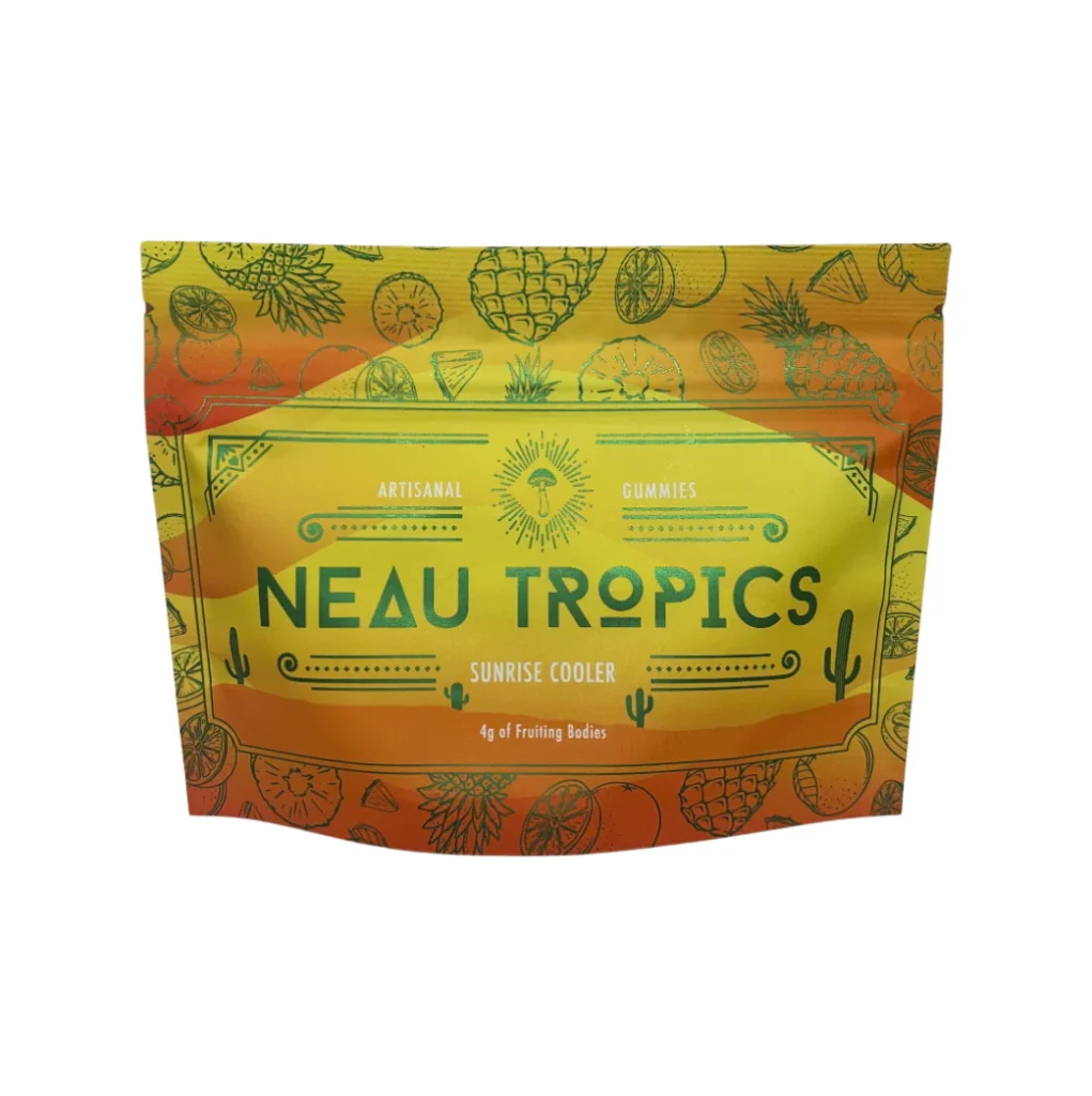 Neau Tropics Gummies Sunrise Cooler Flavor