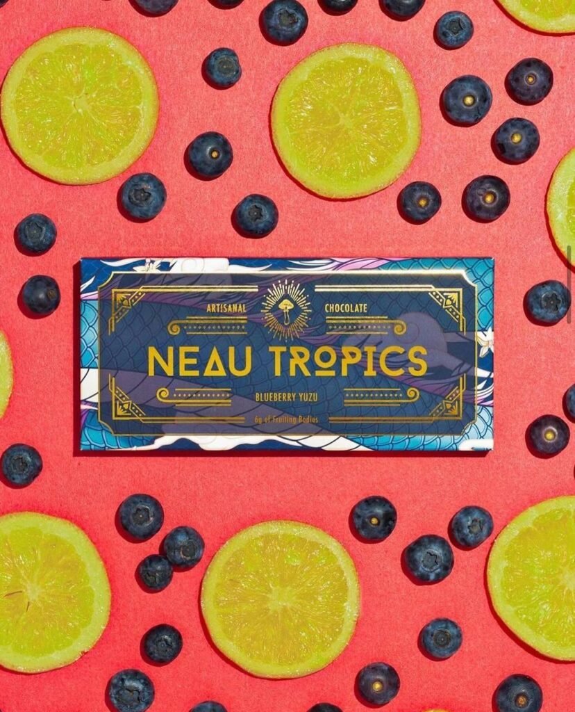 Neau Tropics Chocolate Blueberry Yuzu Flavor
