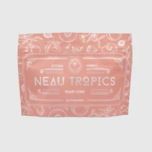 Neau Tropics Gummies Peachy Lychee Flavor