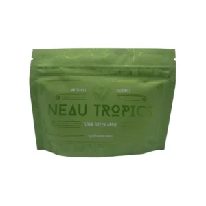 Neau Tropics Gummies Sour Green Apple Flavor